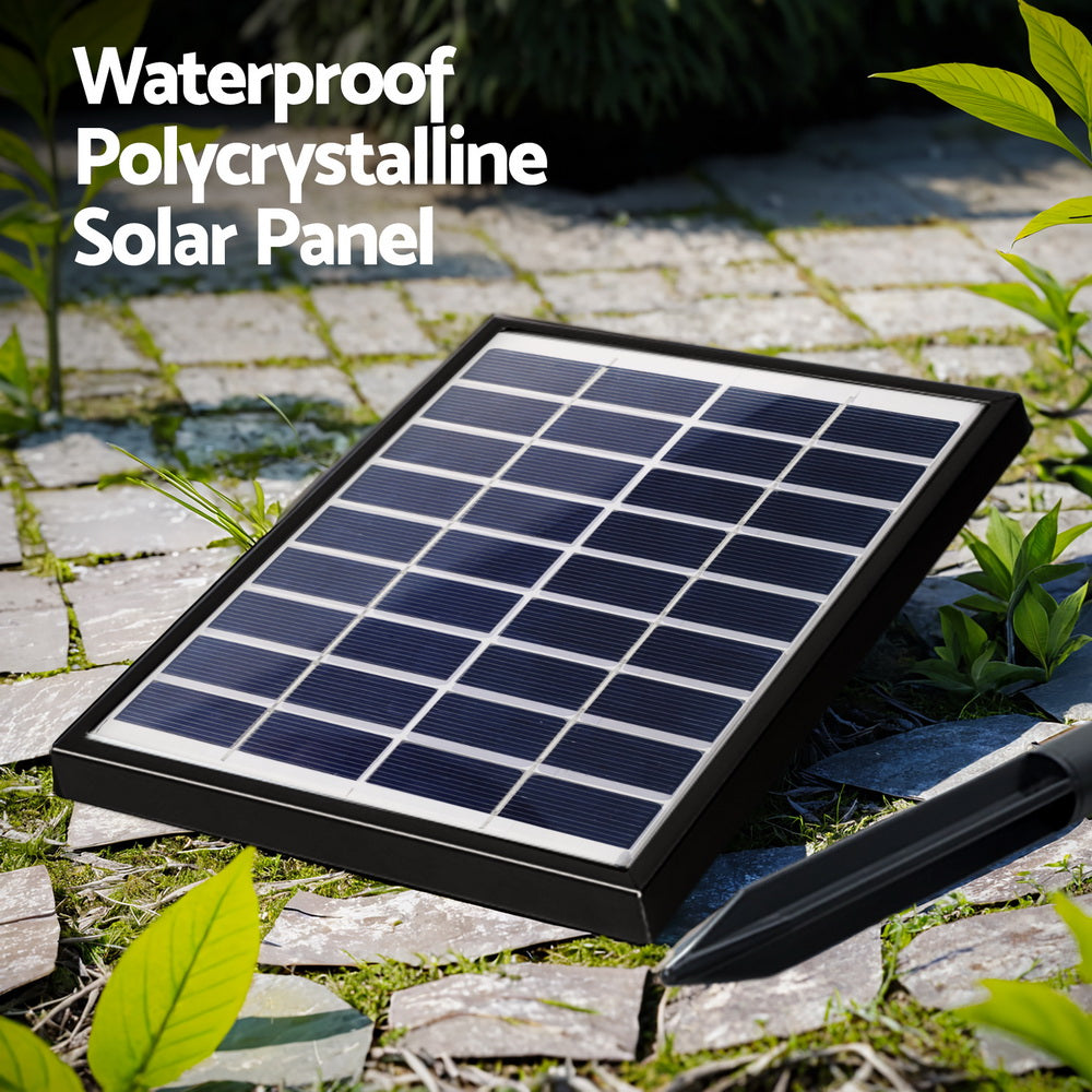 NNEDSZ Solar Fountain Water Feature Wall Mount Garden Fountains 80CM Grey-4