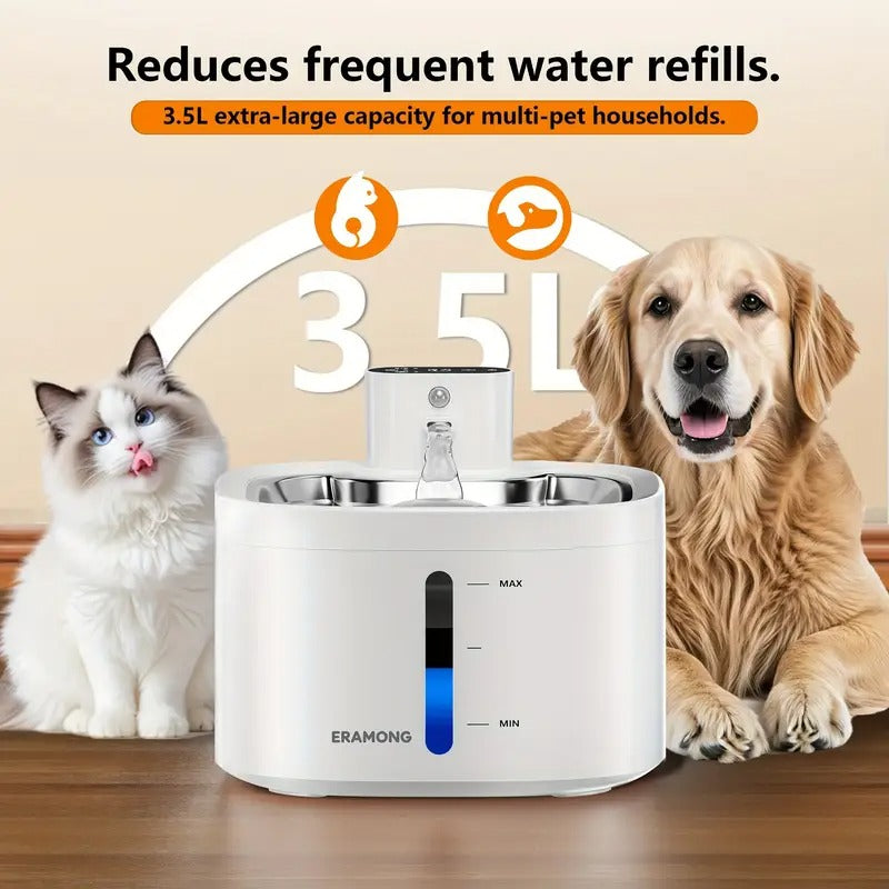 Charging Cat Wireless Water Fountain